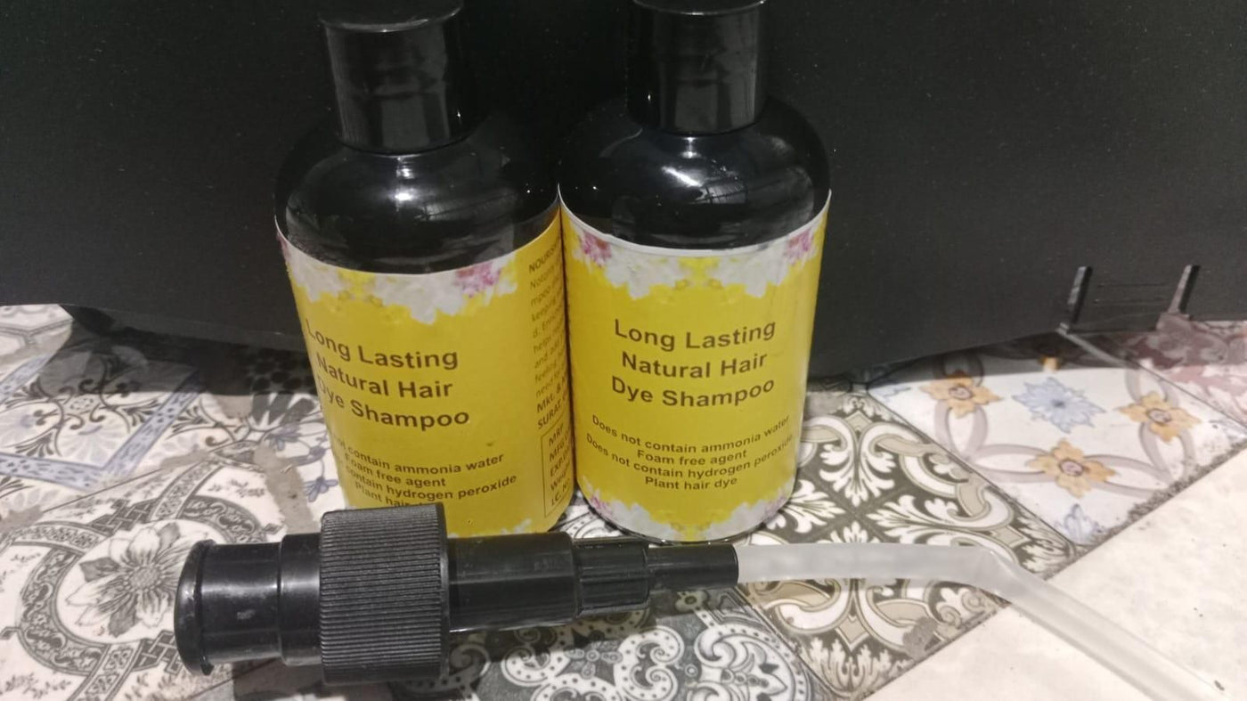 Long Lasting Natural Hair Dye Shampoo 100ML (Pack of 2)